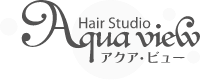 ヘアースタジオ Aqua viewロゴ